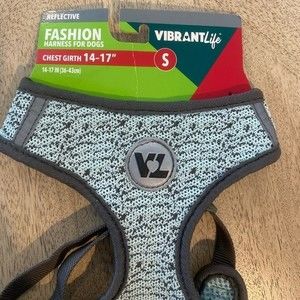 SOLD New! Vibrant Life Reflective Fashion Harness for Small Dog 10-15lb Dog